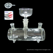 foam package mini small portable glass hookah shishia